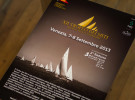 Realizzazione del manifesto per il Trofeo dei Miti. Competizione velica organizzata dal Diporto Velico Veneziano, dedicata agli amatori di imbarcazioni che hanno fatto “epoca”. Data: 7-8 Settembre 2013. Graphic Design & Comunicazione: Officina11 Studio | Venezia & Vicenza.