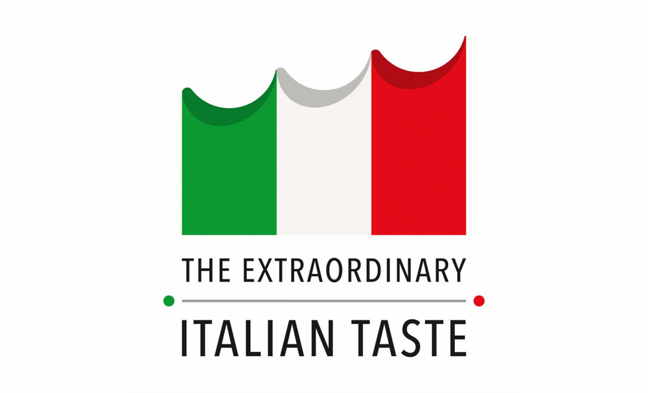 The extraordinary italian taste, logo, gusto italiano, expo 2015, milano, gusto, marchio, qualità italiana, made in italy