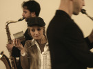 Giorgia Antonelli Titino Carrara Promo Strappatempo, Pipa e Pece, Milano Saxophone Quartet, Spettacolo Teatro Video Teaser Promo