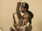 Giorgia Antonelli Titino Carrara Promo Strappatempo, Pipa e Pece, Milano Saxophone Quartet, Spettacolo Teatro Video Teaser Promo