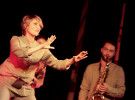 Trailer Strappatempo, Giorgia Antonelli, Titino Carrara, Milano Saxophone Quartet, Spettacolo Teatro, Video Teaser